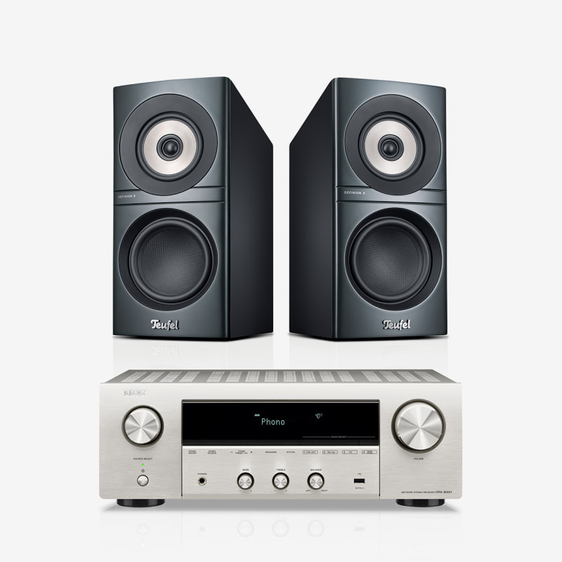 Galerie Bild 1 von 8 DEFINION 3S + DENON DRA-800H
