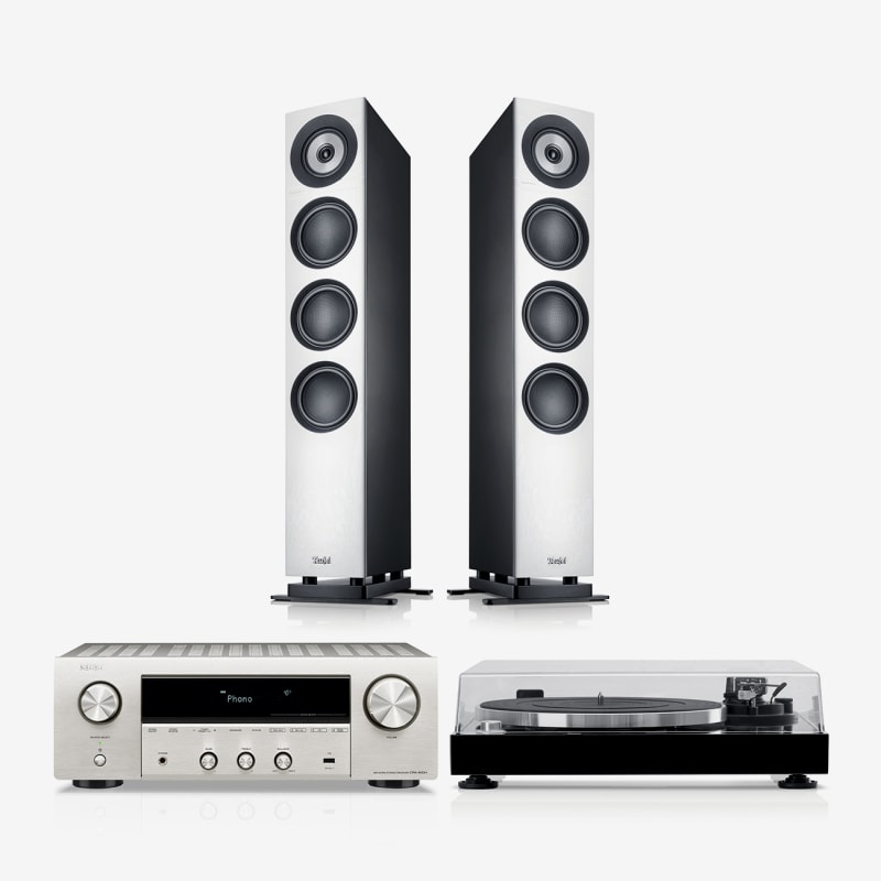 Gallery image 1 from 17 DEFINION 3 + DENON DRA-800H + DUAL DT 500
