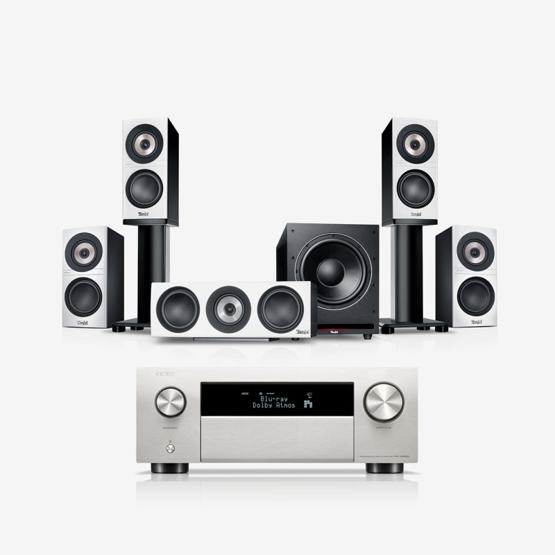Galerie Bild 1 von 18 DEFINION 3S Surround + DENON AVC-X4800H "5.1-Set"