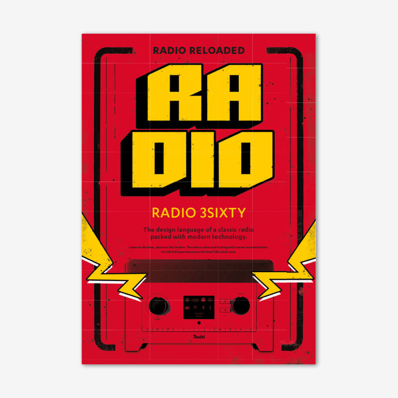 Gallery image 1 from 2 TEUFEL POSTER "Radio"