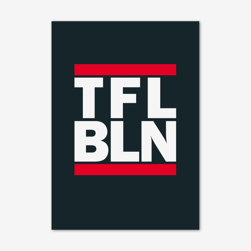 Gallery image 1 from 2 TEUFEL POSTER "TFL BLN"