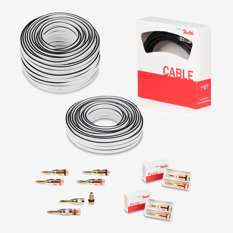 Gallery image 1 from 12 Performance C4545S 5.1 home cinema cable-set 30 m²
