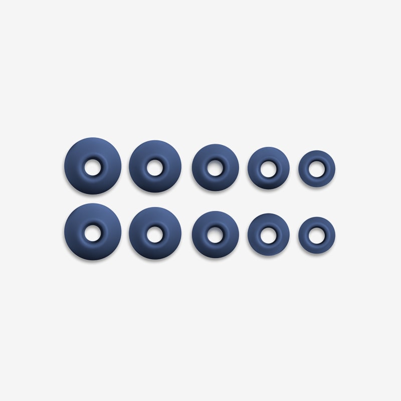 Gallery image 1 from 1  REAL BLUE TWS 3 Ear-Tips (XS, S, M, L, XL)