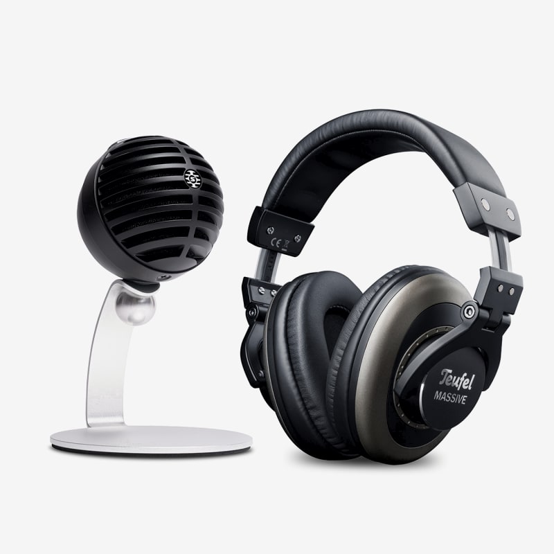 Galerie Bild 1 von 8 Teufel MASSIVE + Shure MV5C