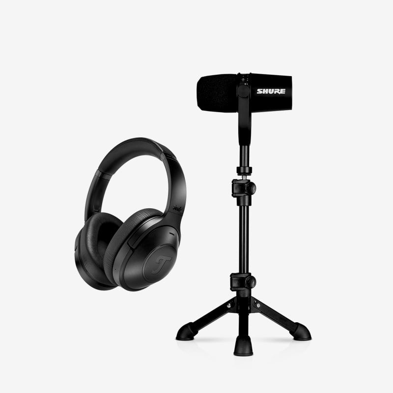 Galerie Bild 1 von 12 REAL BLUE + Shure MV7 + Tripod