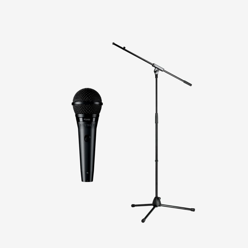 Gallery image 1 from 4 Shure PGA58 + K&M Mikrofonstativ 27915
