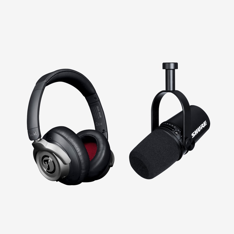 Gallery image 1 from 13 REAL BLUE (2020) + Shure MV7