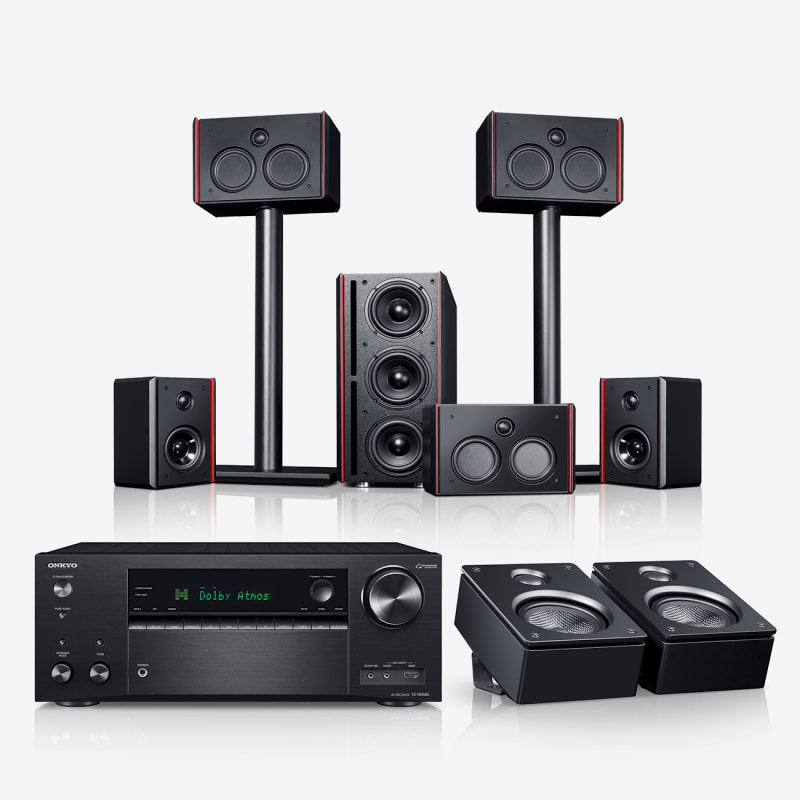 Galerie Bild 1 von 34 System 4 THX AVR für Dolby Atmos "5.1.2" (2018)