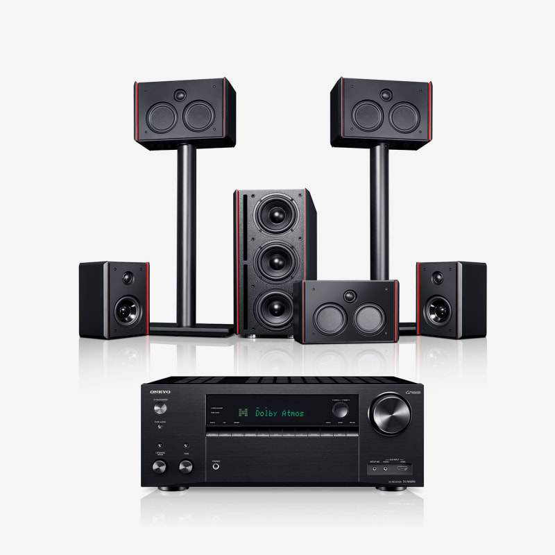 Galerie Bild 1 von 31 System 4 THX AVR "5.1-Set"