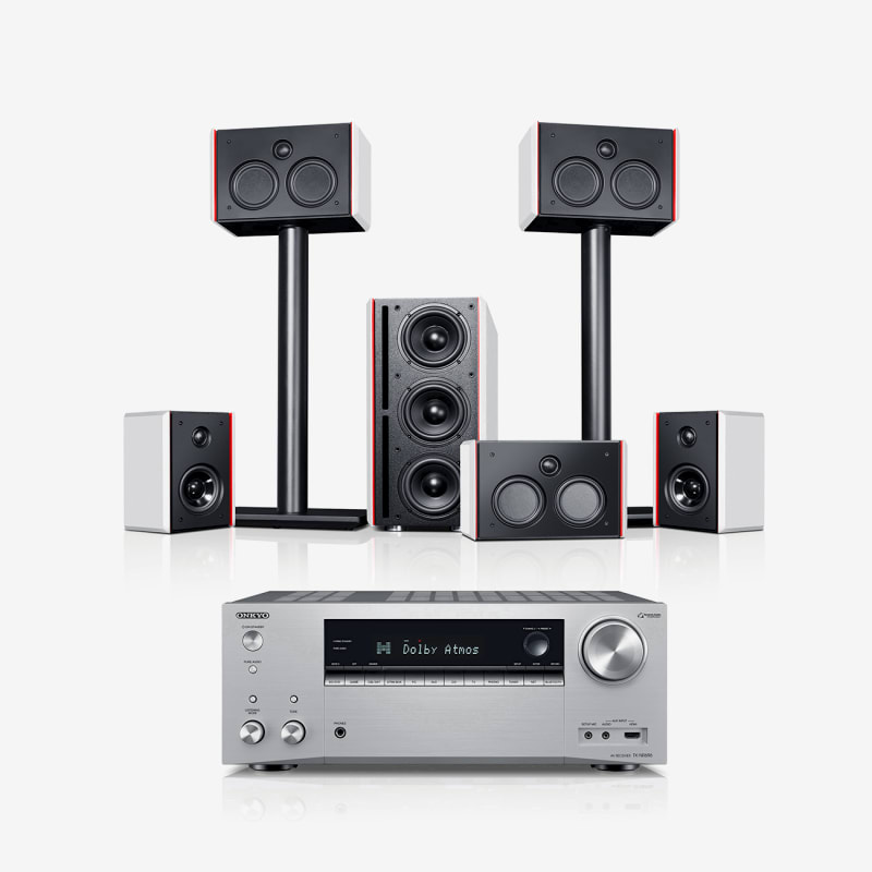Galerie Bild 1 von 45 System 4 THX AVR "5.1-Set"