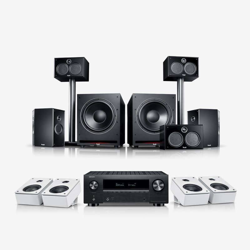 Gallery image 1 from 28 SYSTEM 6 THX + DENON X3800H for Dolby Atmos "5.2.4-Set"