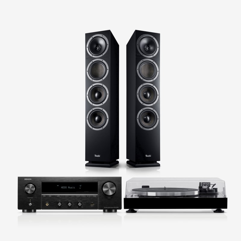 Galerie Bild 1 von 21 THEATER 500 + DENON DRA-900H + DUAL DT 500