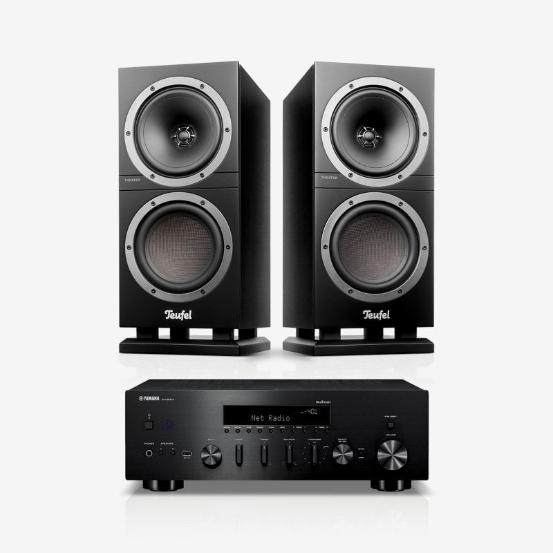 Galerie Bild 1 von 24 THEATER 500S + Yamaha R-N600A