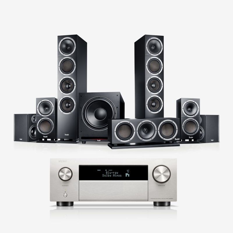 Galerie Bild 1 von 58 THEATER 500 Surround + DENON AVC-X4800H "7.1-Set"