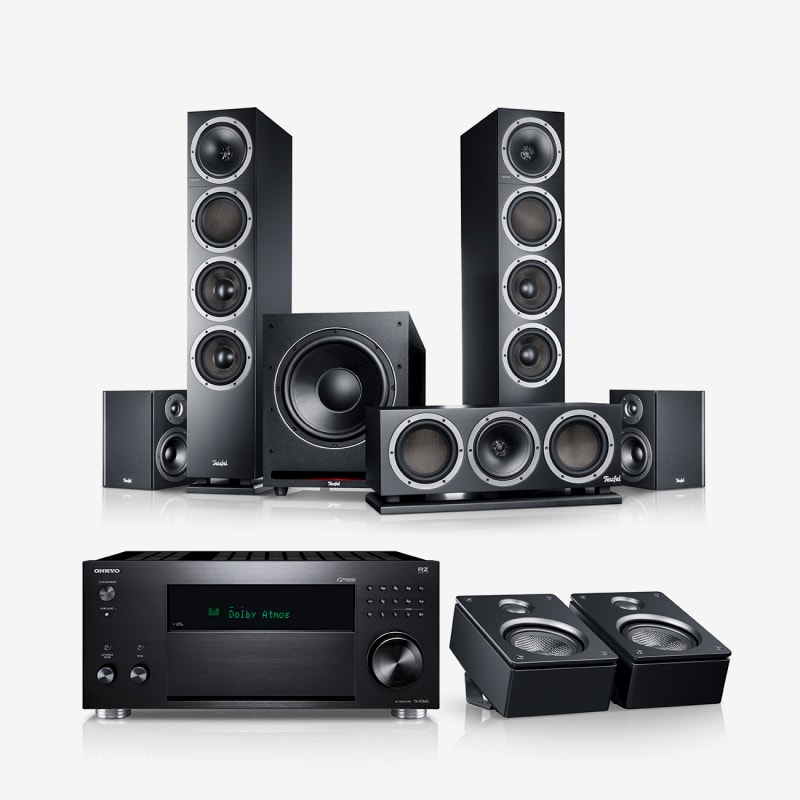 Galerie Bild 1 von 43 Theater 500 Surround AVR für Dolby Atmos "5.1.2"