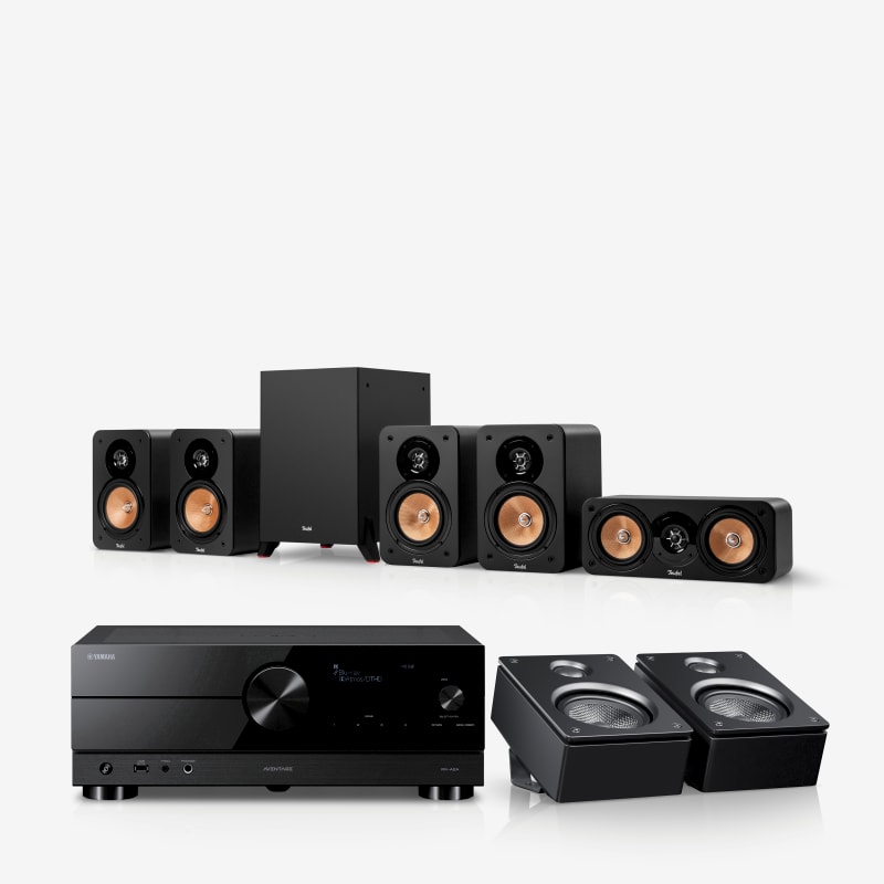 Galerie Bild 1 von 26 ULTIMA 20 Surround + Yamaha RX-A2A für Dolby Atmos"5.1.2"