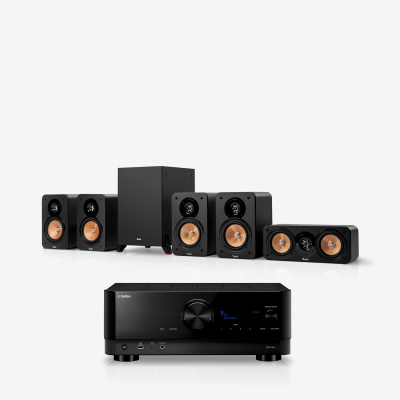 Gallery image 1 from 28 ULTIMA 20 Surround + Yamaha RX-V4A "5.1-Set"