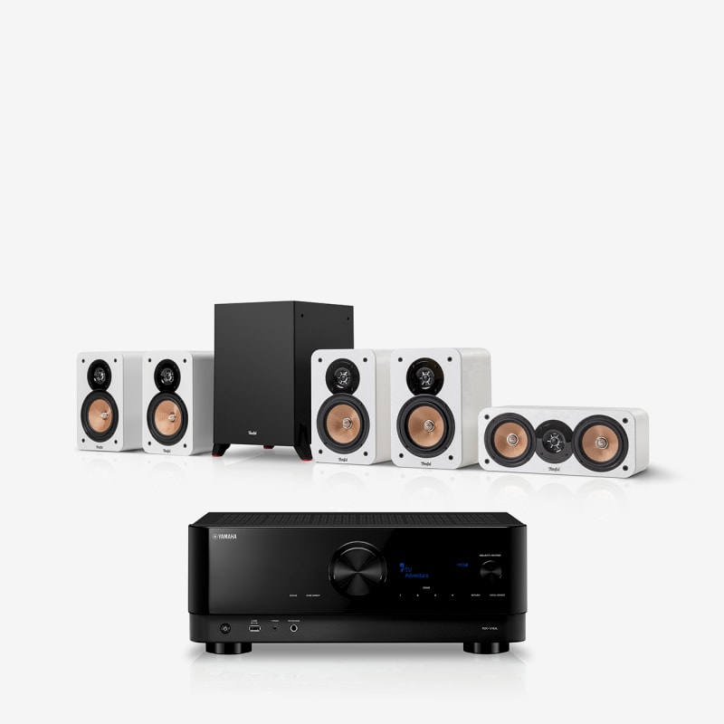 Gallery image 1 from 28 ULTIMA 20 Surround + Yamaha RX-V4A "5.1-Set"
