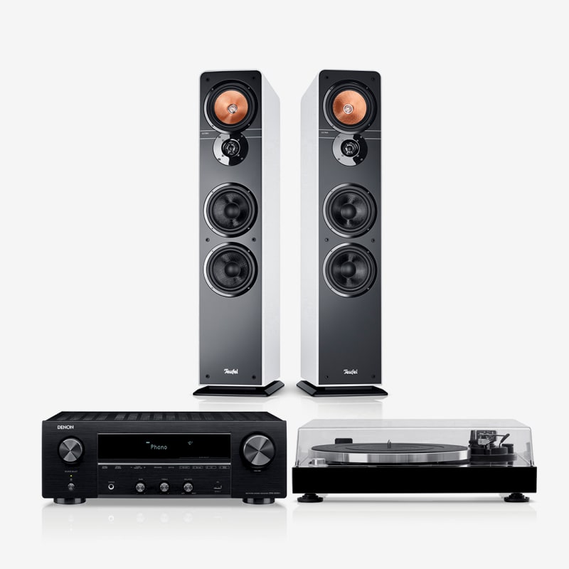 Galerie Bild 1 von 17 ULTIMA 40 + DENON DRA-800H + DUAL DT 500
