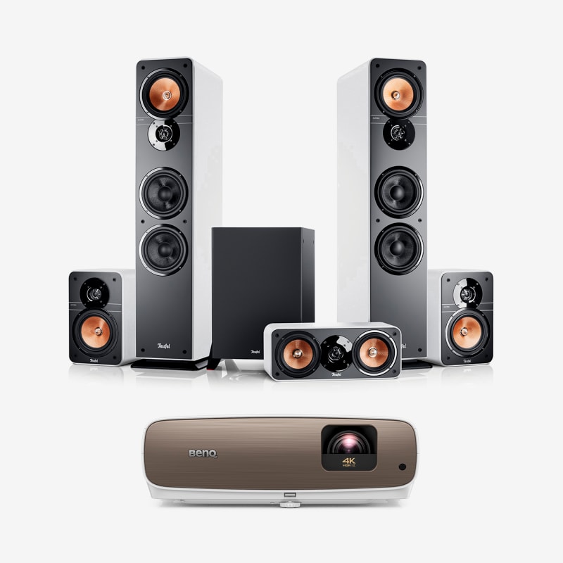 Gallery image 1 from 25 ULTIMA 40 Surround "5.1-Set" + BenQ W2700