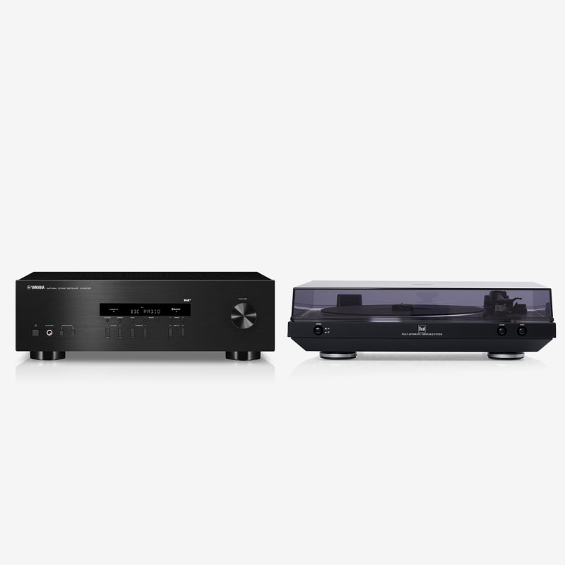 Gallery image 1 from 10 Yamaha R-S202D + Dual DT 400 USB