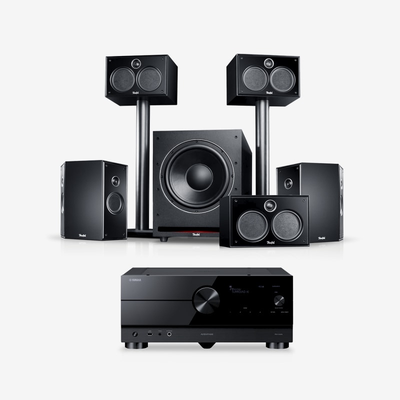 Galerie Bild 1 von 29 SYSTEM 6 + Yamaha RX-A4A "5.1-Set"