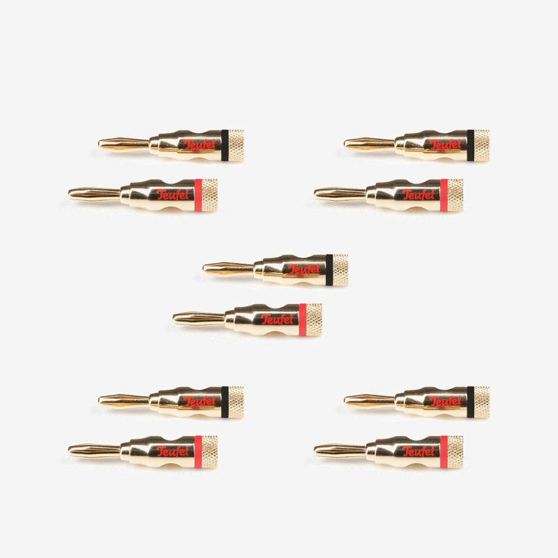 Galerie Bild 1 von 2 Bananenstecker C8502P (5 Paar)