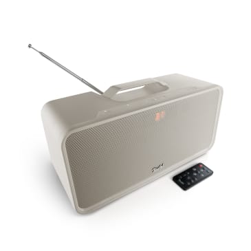 Wireless speakers: Stream via Bluetooth, Wireless, Radio