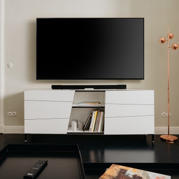 Cinebar Lux - white - Lifestyle TV