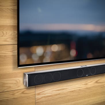 Cinebar Trios - silver - UseCase Wallmount