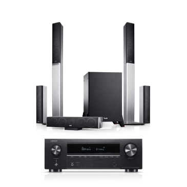 Standlautsprecher LT 4 + Denon AVR-X1700H DAB "5.1-Set M"