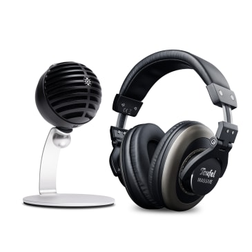 On-Ear Over-Ear Teufel MASSIVE + Shure MV5C