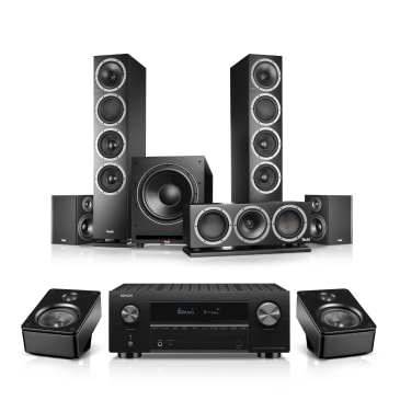 Dolby Atmos THEATER 500 Surround + DENON X3800H dla Dolby Atmos "5.1.2"
