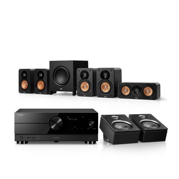 Home cinema ULTIMA 20 Surround + Yamaha RX-A2A voor Dolby Atmos 5.1.2