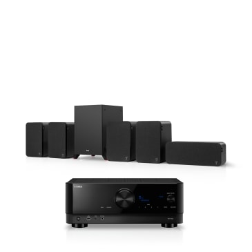 ULTIMA 20 Surround  + Yamaha RX-V4A Mk4 - black - cover