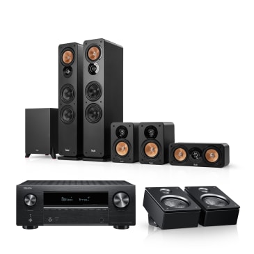 Classic speakers ULTIMA 40 Surround + DENON X3800H für Dolby Atmos