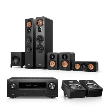 Home cinema ULTIMA 40 Surround + DENON X3800H voor Dolby Atmos