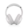 Galerie Bild 3 von 20 REAL BLUE NC 3 Over-Ear-Kopfhörer Frontansicht in Pearl White kabellos mit ANC und Bluetooth