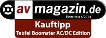 Testbericht - AV-Magazin - BOOMSTER AC-DC Edition - Kauftipp