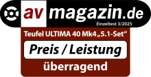Testbericht - av-magazin.de - ULTIMA 40 Surround 5.1-Set Preis-Leistung