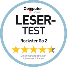Testbericht - Computer Bild Leser-Test - ROCKSTER GO 2