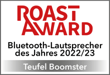 Roast Award - Bluetooth-Lautsprecher des Jahres 2022/23 - Teufel BOOMSTER