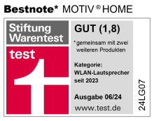 Testbericht - Stiftung Warentest - MOTIV® HOME Gut 1,8