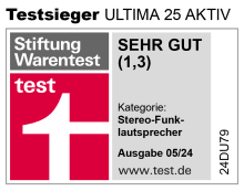 Testbericht - Striftung Warentest - ULTIMA 25 AKTIV Sehr gut 1,3