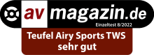 Testbericht - av-magazin.de - AIRY SPORTS TWS Ergebnis - sehr gut