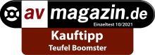 Testbericht - av-magazin.de - BOOMSTER - Kauftipp