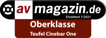 Testbericht - av-magazin.de - CINEBAR ONE - Oberklasse