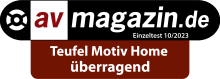 Testbericht - av-magazin.de - MOTIV® HOME - Ergebnis Überragend