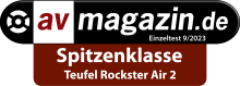 Testbericht - av-magazin.de - ROCKSTER AIR 2 - Spitzenklasse