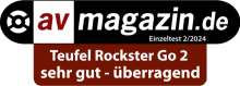 AV-Magazin.de - Teufel Rockster Go 2 - sehr gut - überragend